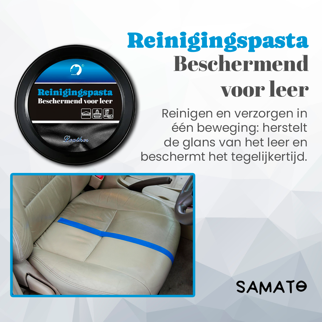 Samato | Leder beschermende reinigingspasta